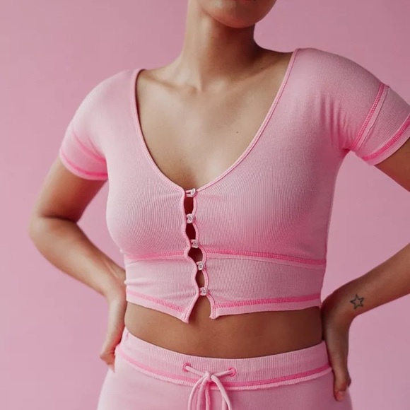 Out From Under Sweet Dreams Shrunken Top from Urban Outfitters - Picture 2 of 5